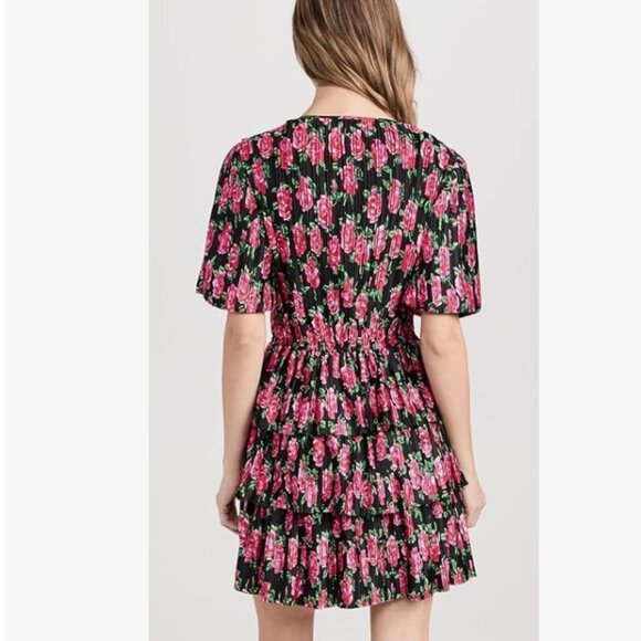 WAYF Tie Front Mini Dress - Picture 3 of 3